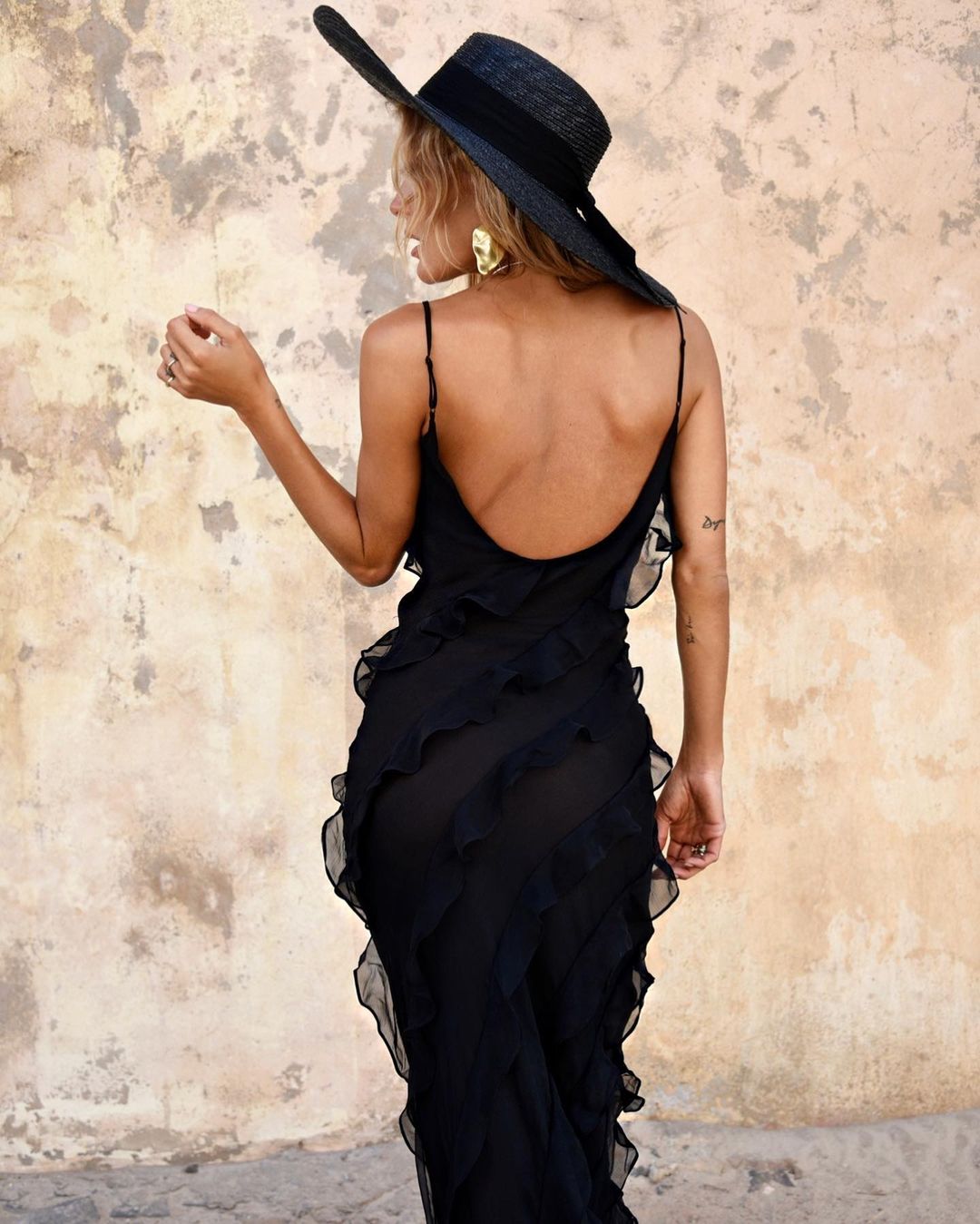 ZARA | Kleid mit Rüschen