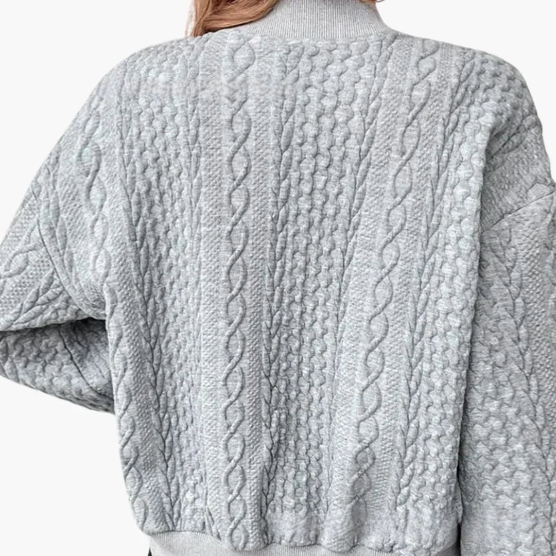 ELINE | Langer Strickcardigan