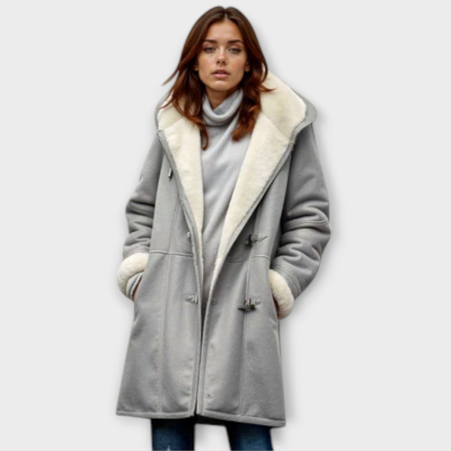 ANTONIA | Kuscheliger Fell-Futter Mantel