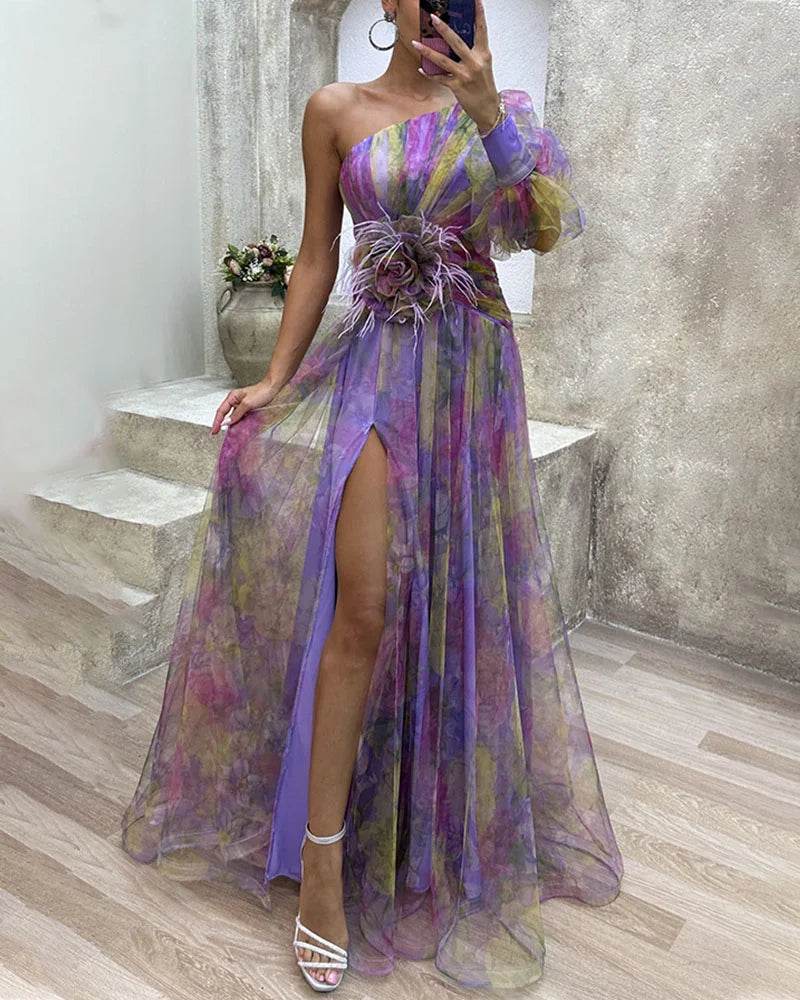Ava | Elegantes Kleid mit Schlitz