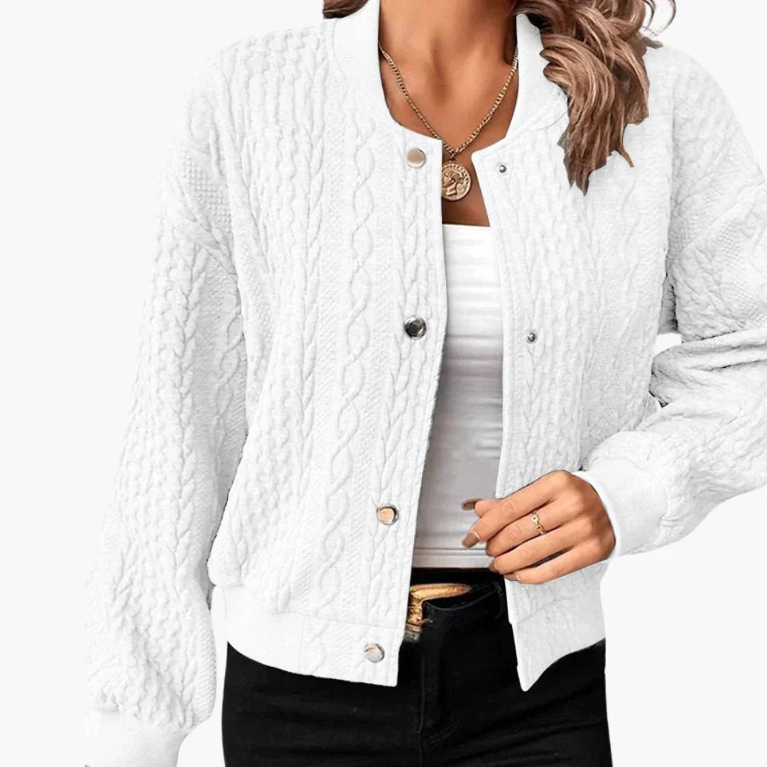ELINE | Langer Strickcardigan