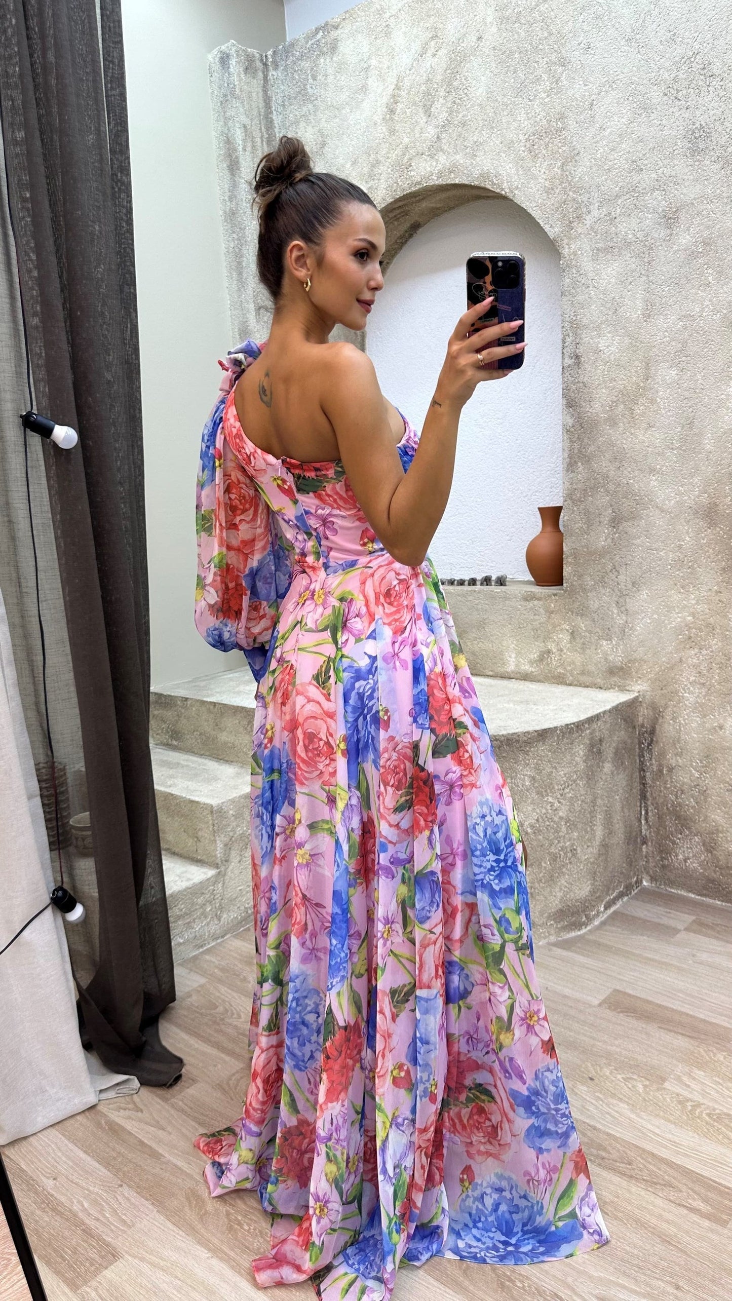 Paige | Atemberaubendes fließendes Kleid