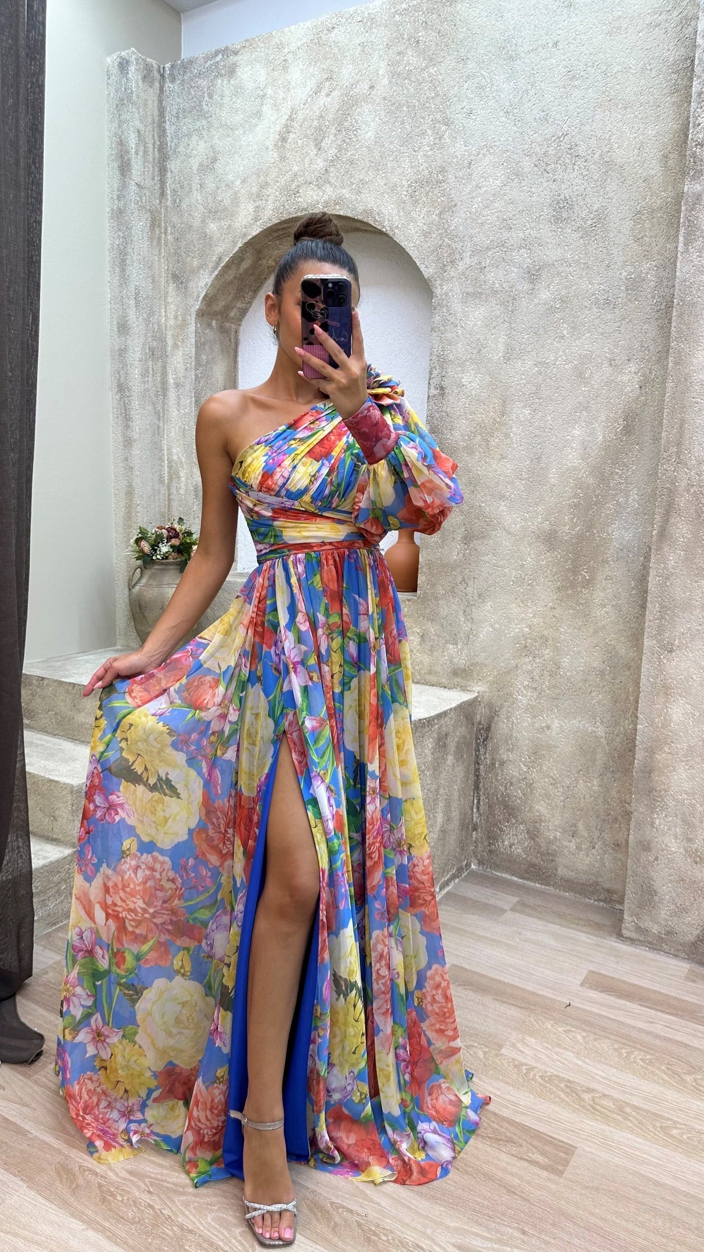 Paige | Atemberaubendes fließendes Kleid