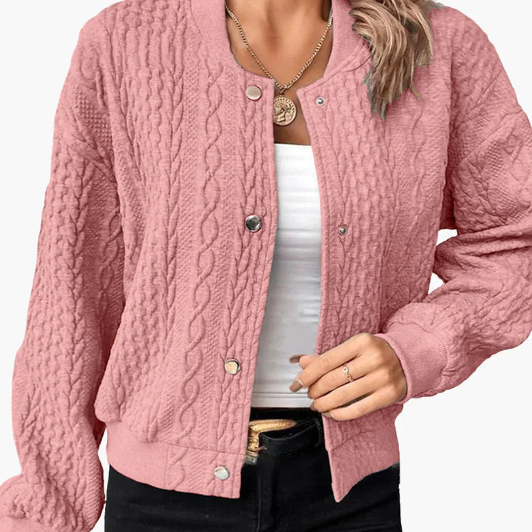 ELINE | Langer Strickcardigan