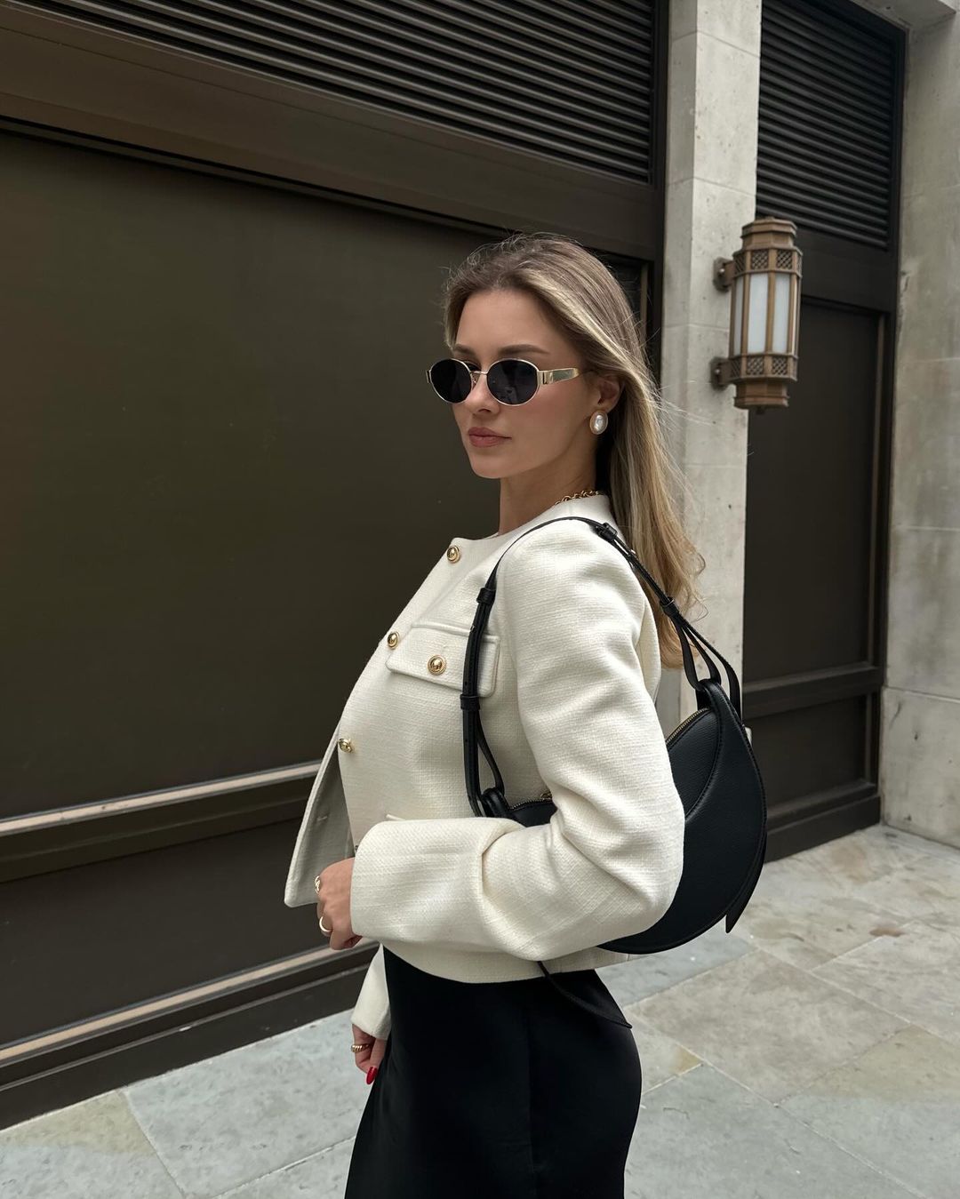 Megan | Vintage-Jacke in verkürzter Länge