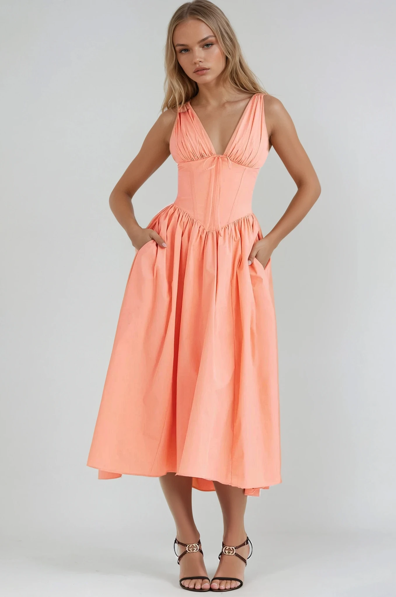 Aurora | Elegantes Sommerkleid