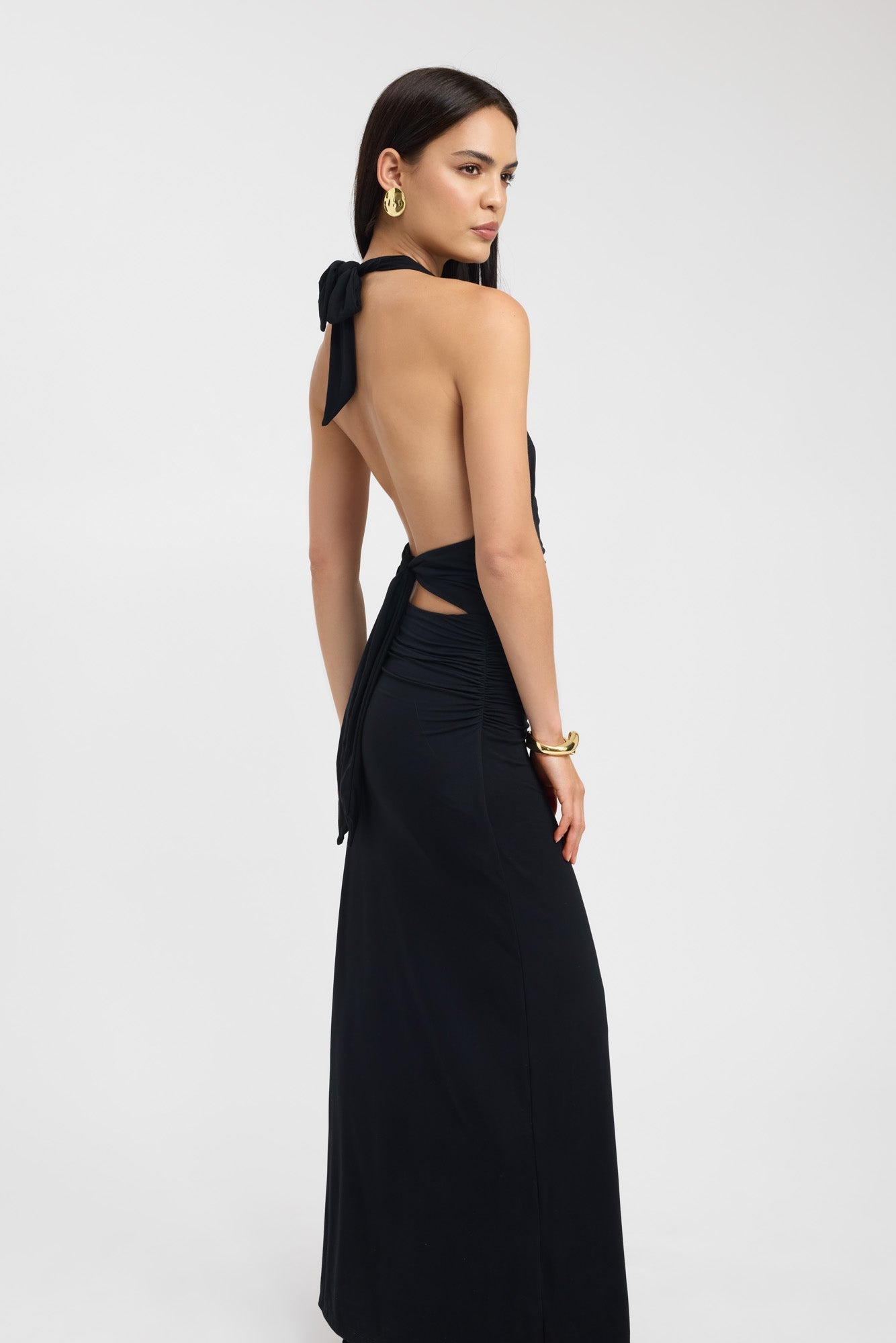 SARIAH | Elegantes Halter-Maxikleid