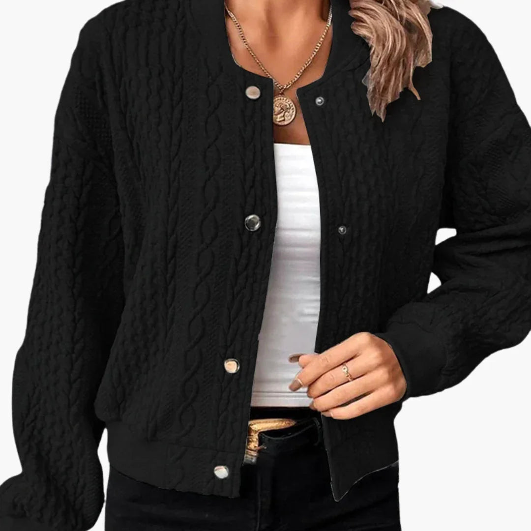 ELINE | Langer Strickcardigan