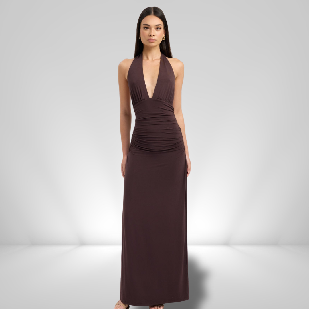 SARIAH | Elegantes Halter-Maxikleid