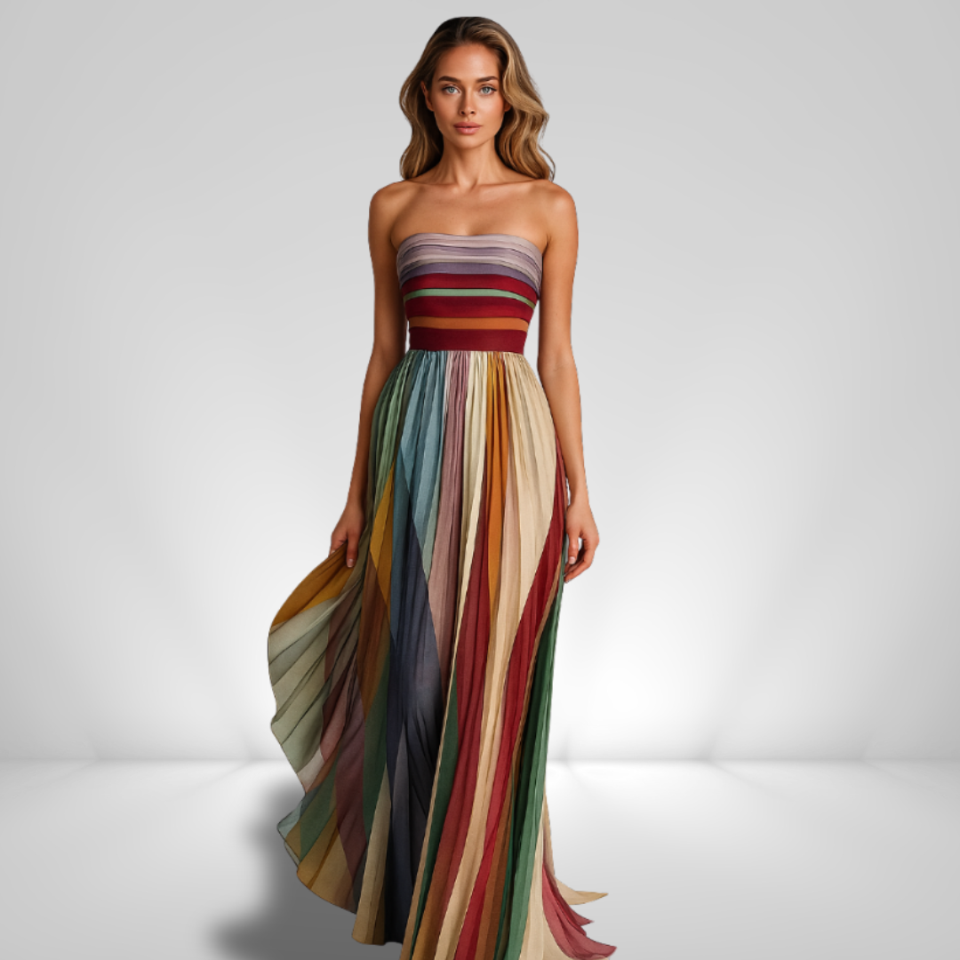 FIORELLA | Elegantes, Kleid in ausdrucksstarken Farben