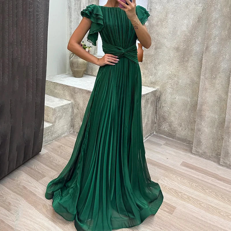 APRIL | Plissiertes Abendkleid