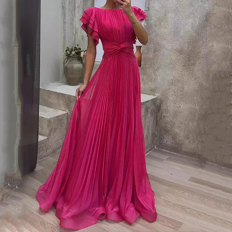 APRIL | Plissiertes Abendkleid