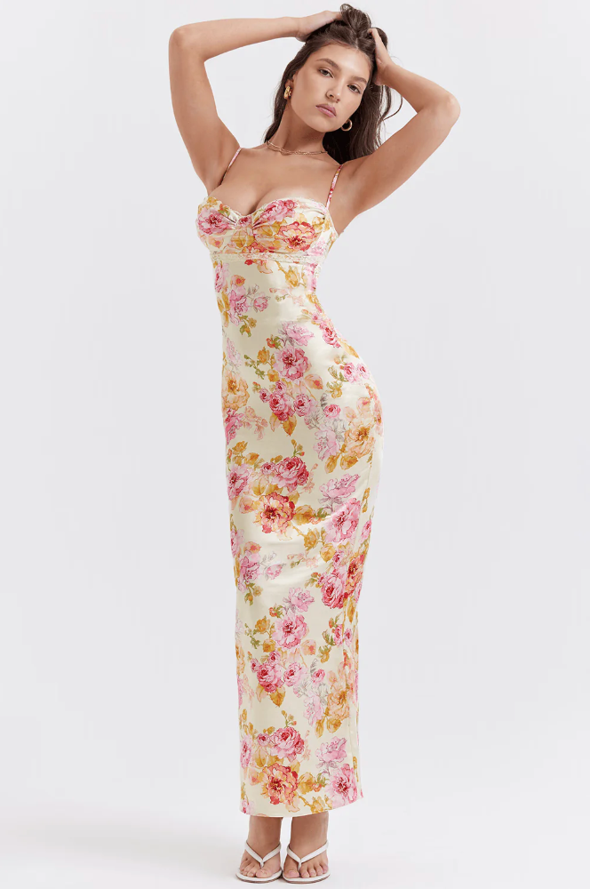 Amelia | Bezauberndes Blumenkleid