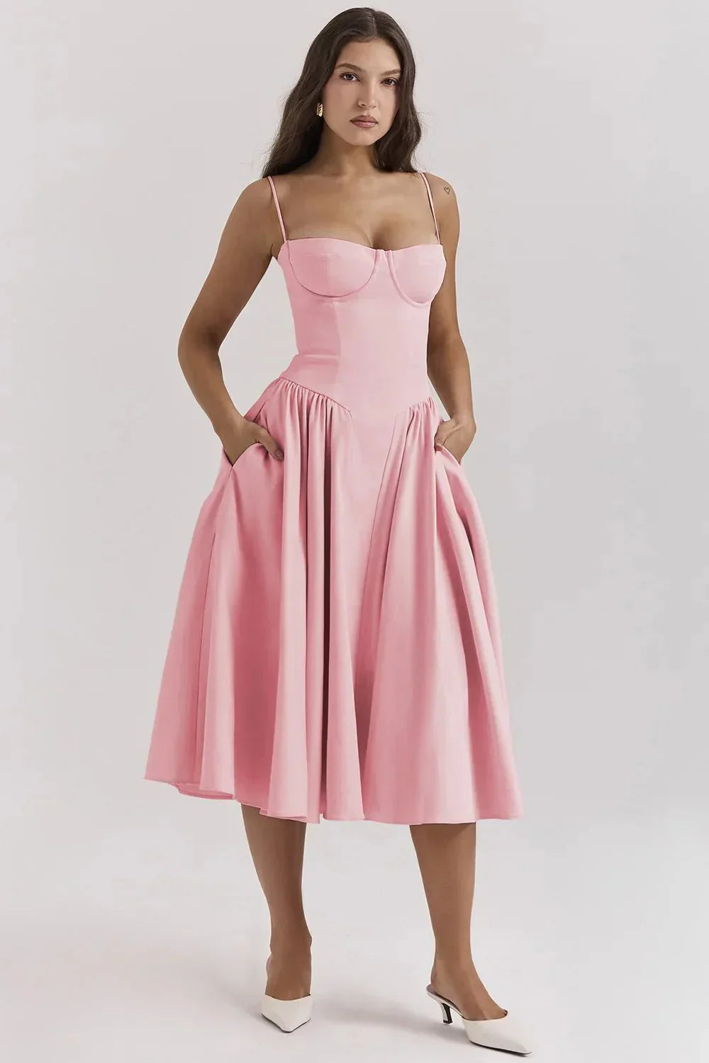 Felicity | Taillengestaltendes Sommerkleid