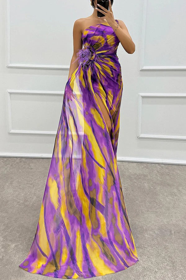 Mavis | Lebhaftes Maxikleid