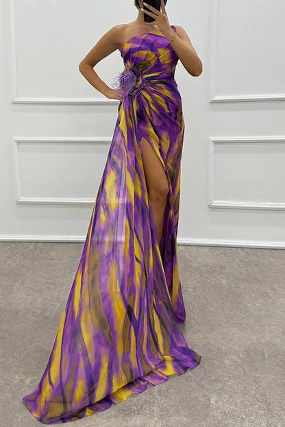 Mavis | Lebhaftes Maxikleid