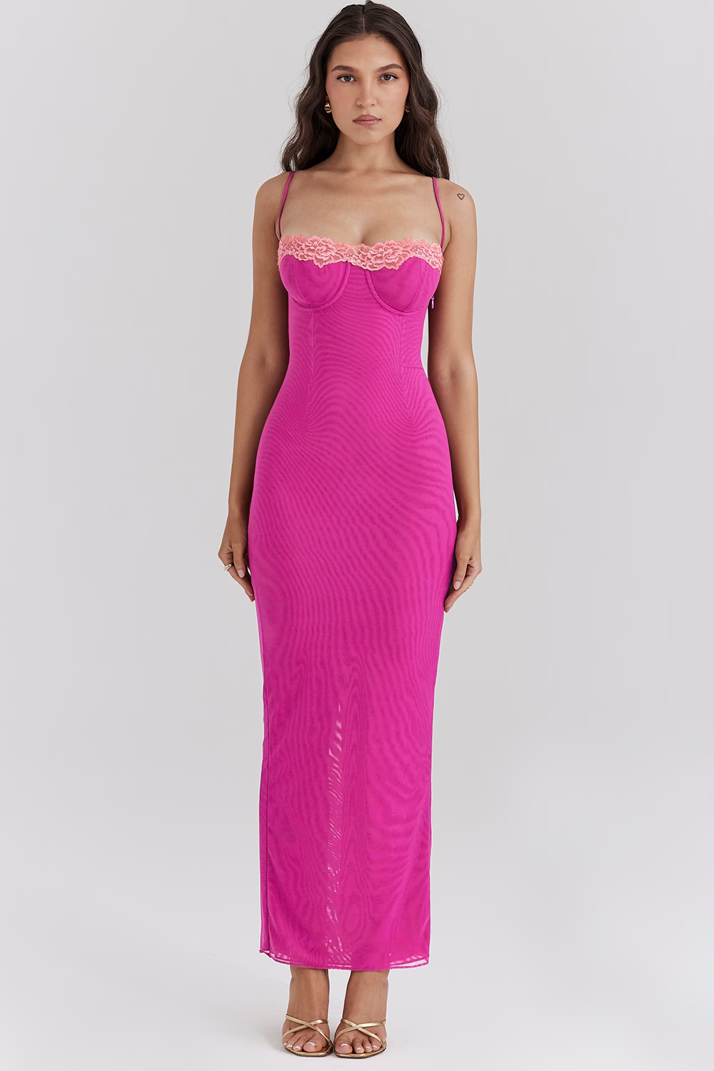 Isla | Lebhaftes, figurbetontes Abendkleid