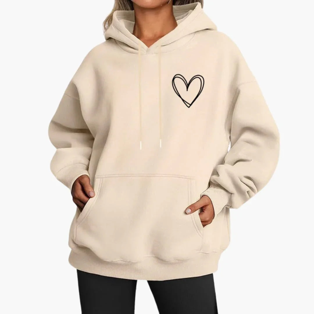 LOTTE | Kapuzensweatshirt mit Kängurutasche