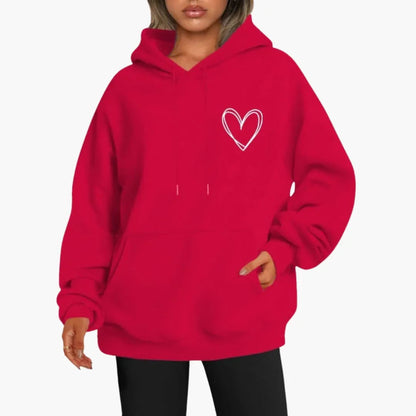 LOTTE | Kapuzensweatshirt mit Kängurutasche