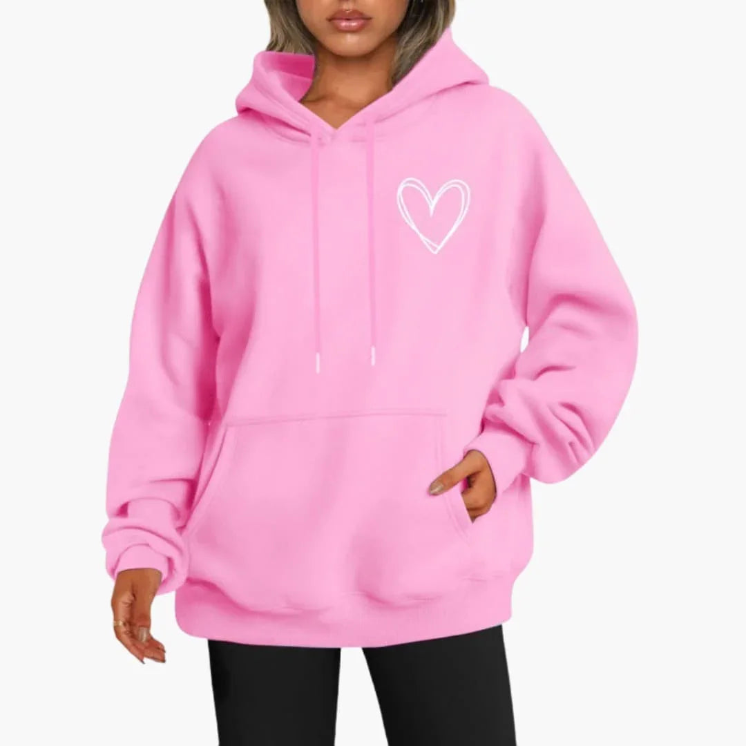 LOTTE | Kapuzensweatshirt mit Kängurutasche