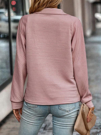 JANA | V-Ausschnitt Strickpullover