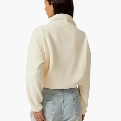 LOTTA | Halb-Zip Fleece-Sweatshirt