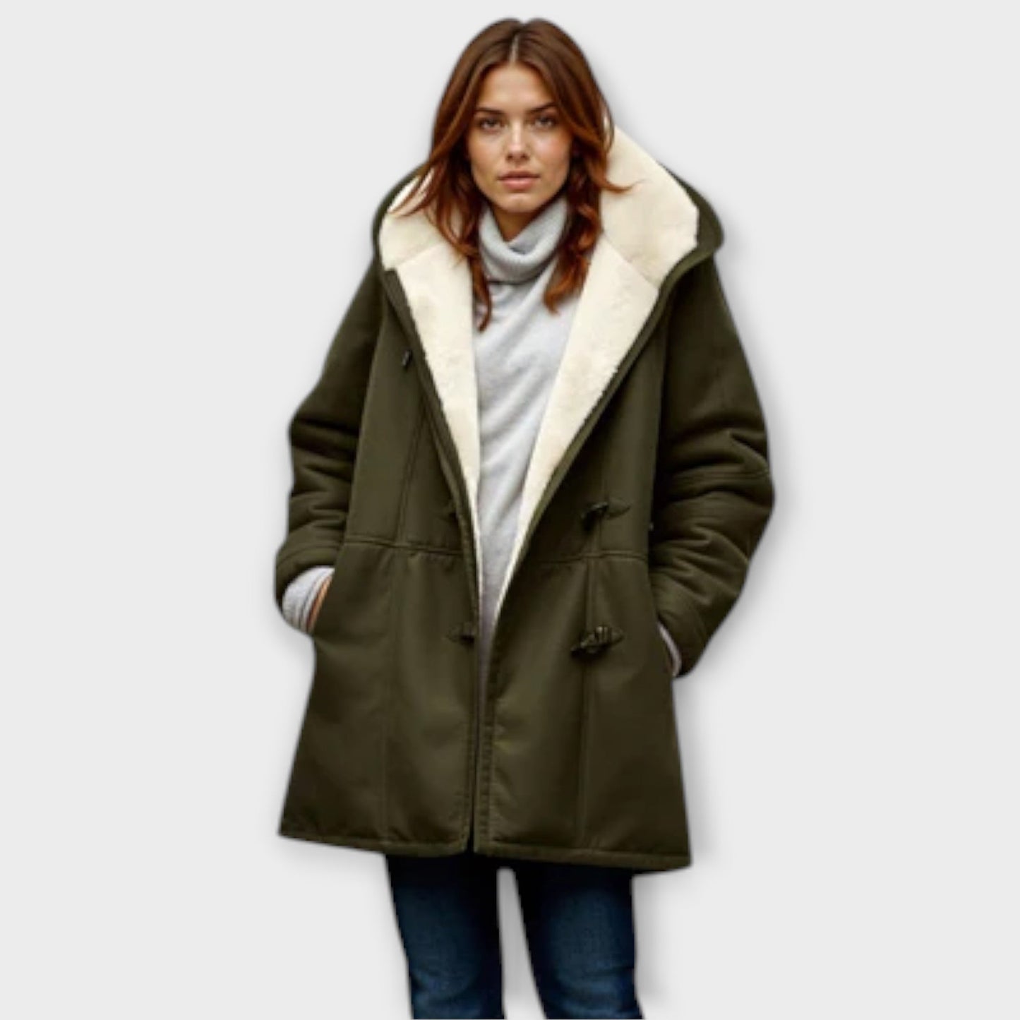 ANTONIA | Kuscheliger Fell-Futter Mantel
