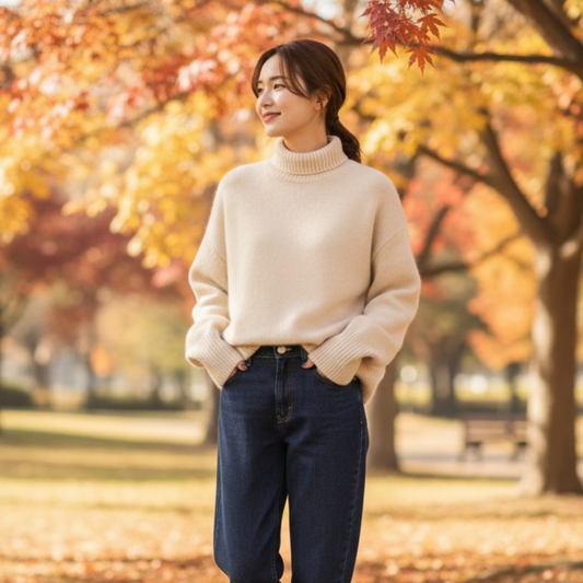 LINEA | Hochkragenpullover