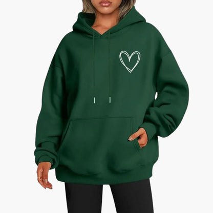 LOTTE | Kapuzensweatshirt mit Kängurutasche