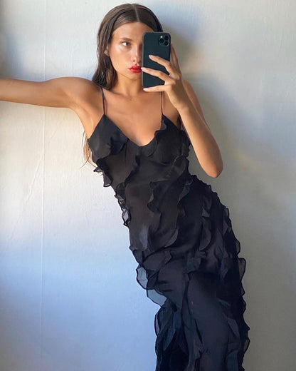 ZARA | Kleid mit Rüschen