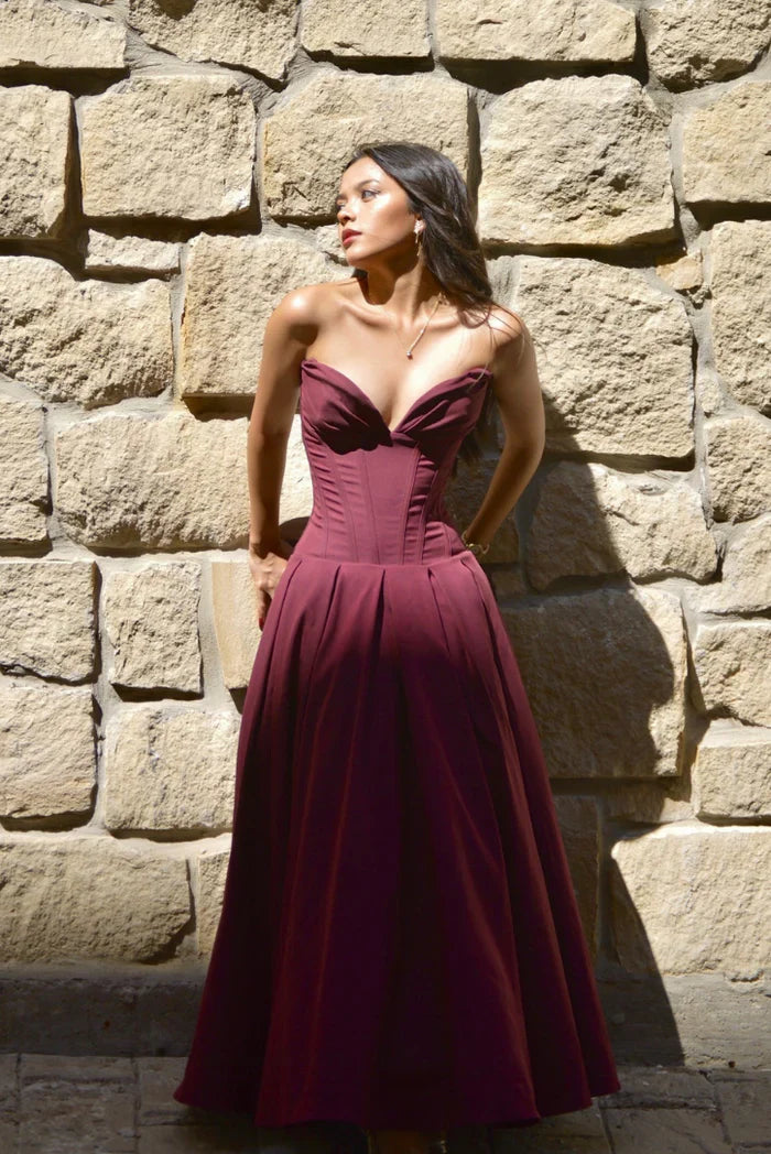 LORELEI | Korsett-Midikleid
