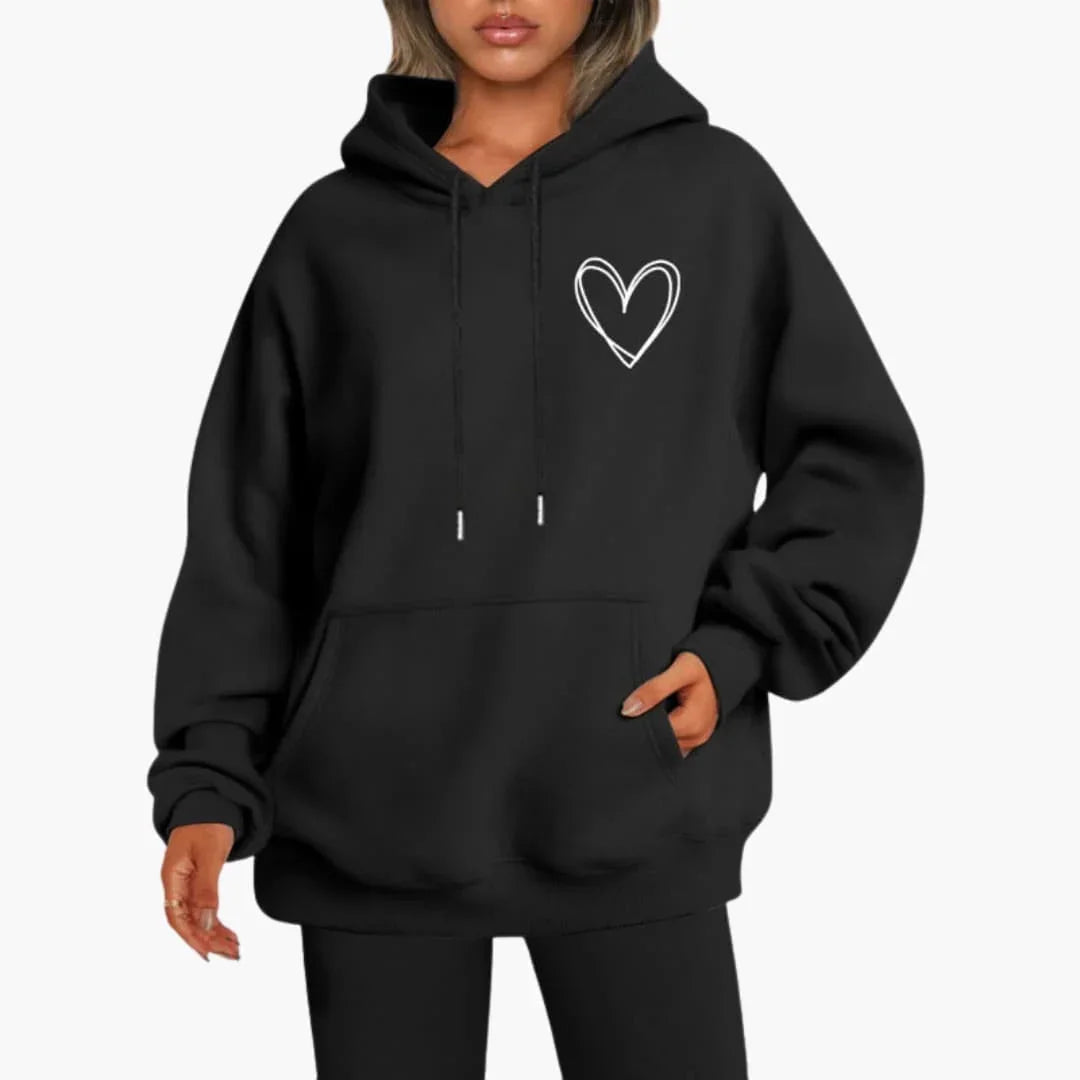 LOTTE | Kapuzensweatshirt mit Kängurutasche