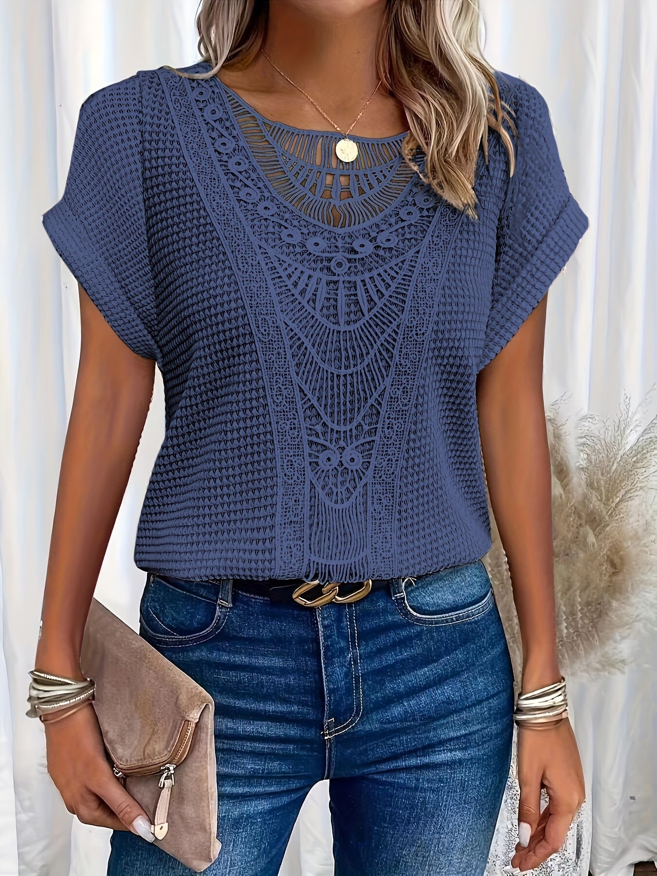 NATASHA  | FIGURSCHMEICHELNDE BLUSE