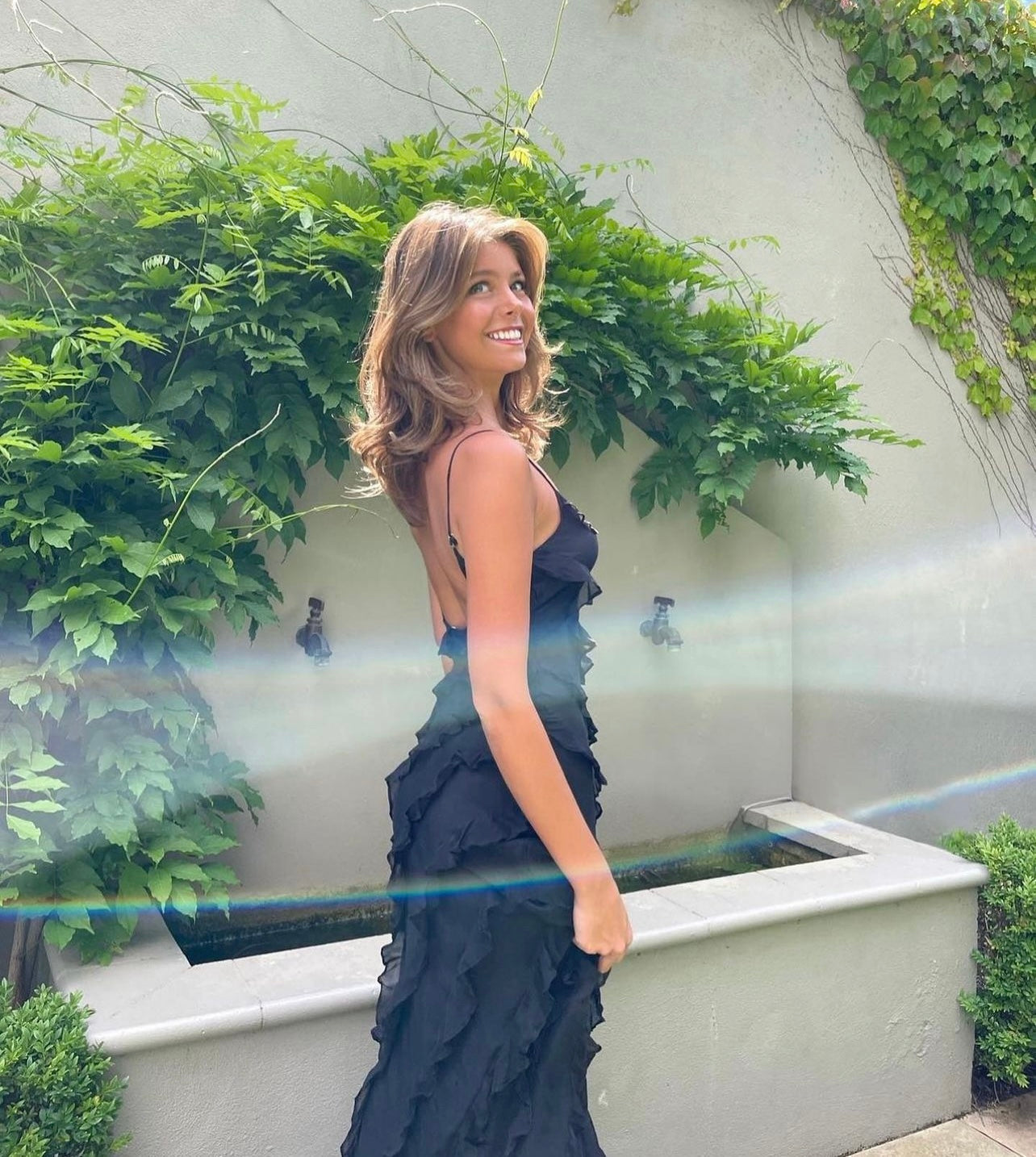 ZARA | Kleid mit Rüschen