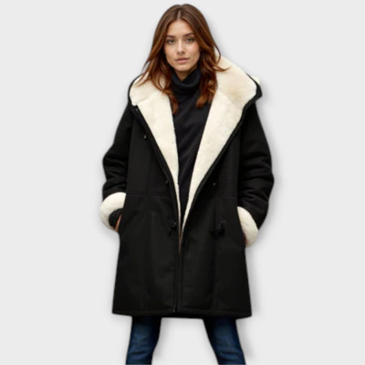 ANTONIA | Kuscheliger Fell-Futter Mantel