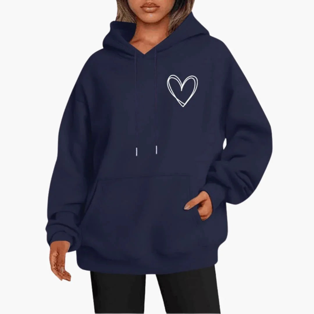LOTTE | Kapuzensweatshirt mit Kängurutasche