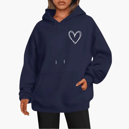 LOTTE | Kapuzensweatshirt mit Kängurutasche