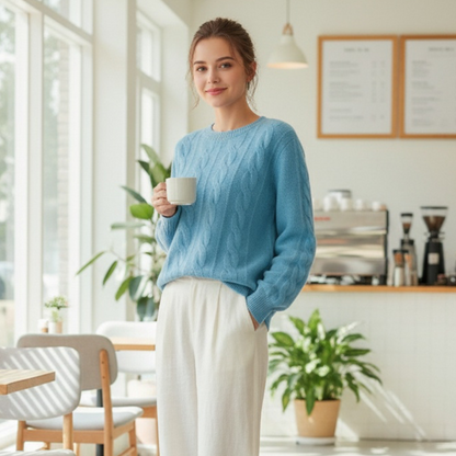 IDA | Gerippter Strickpullover