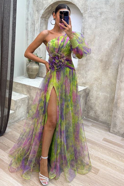 Ava | Elegantes Kleid mit Schlitz