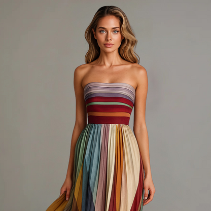 FIORELLA | Elegantes, Kleid in ausdrucksstarken Farben