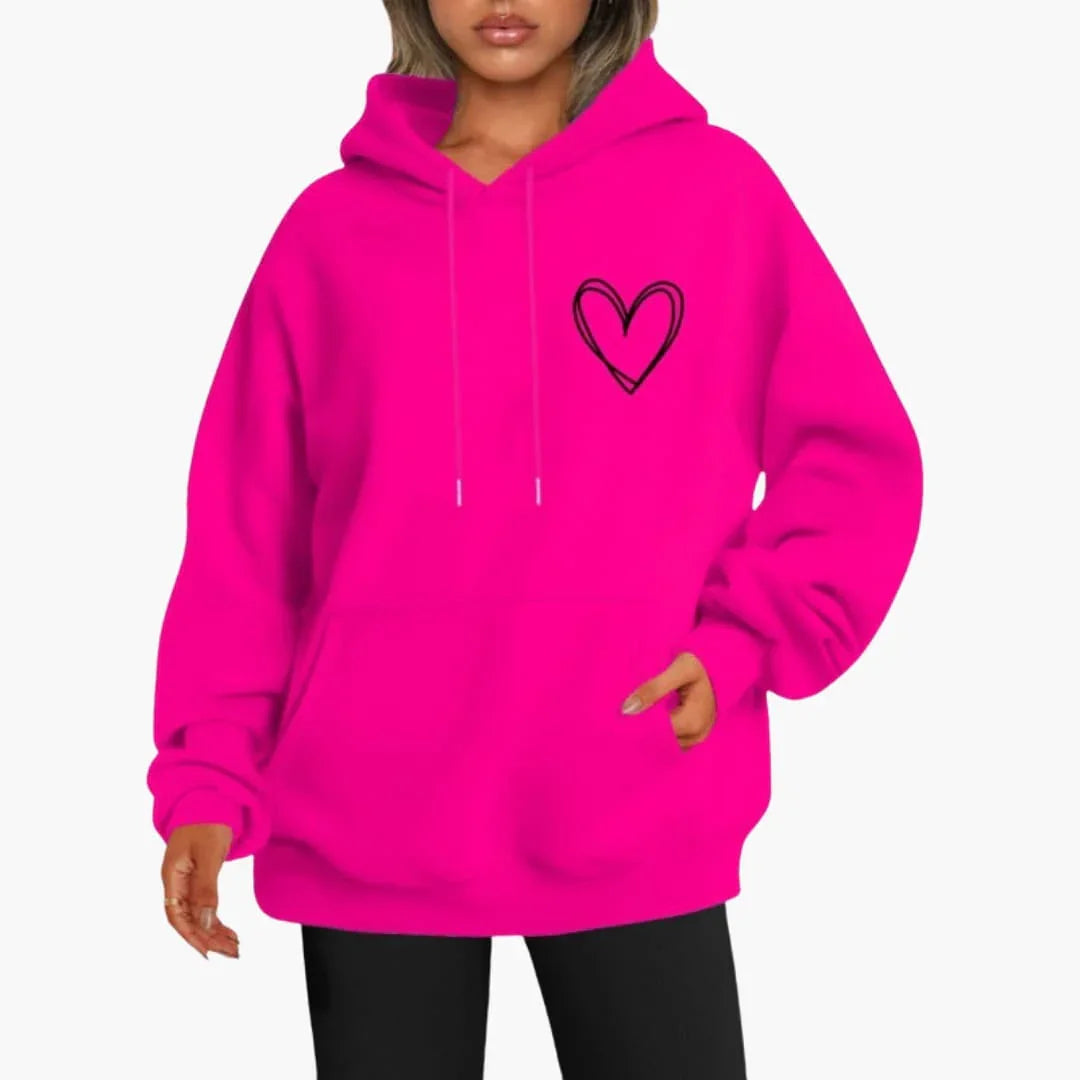 LOTTE | Kapuzensweatshirt mit Kängurutasche
