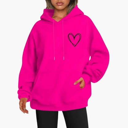 LOTTE | Kapuzensweatshirt mit Kängurutasche
