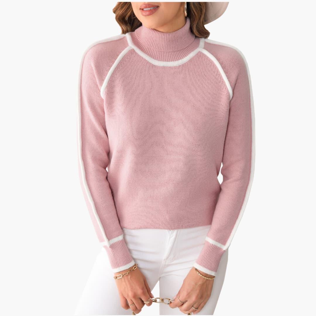 RUTH | Gerippter Rollkragenpullover