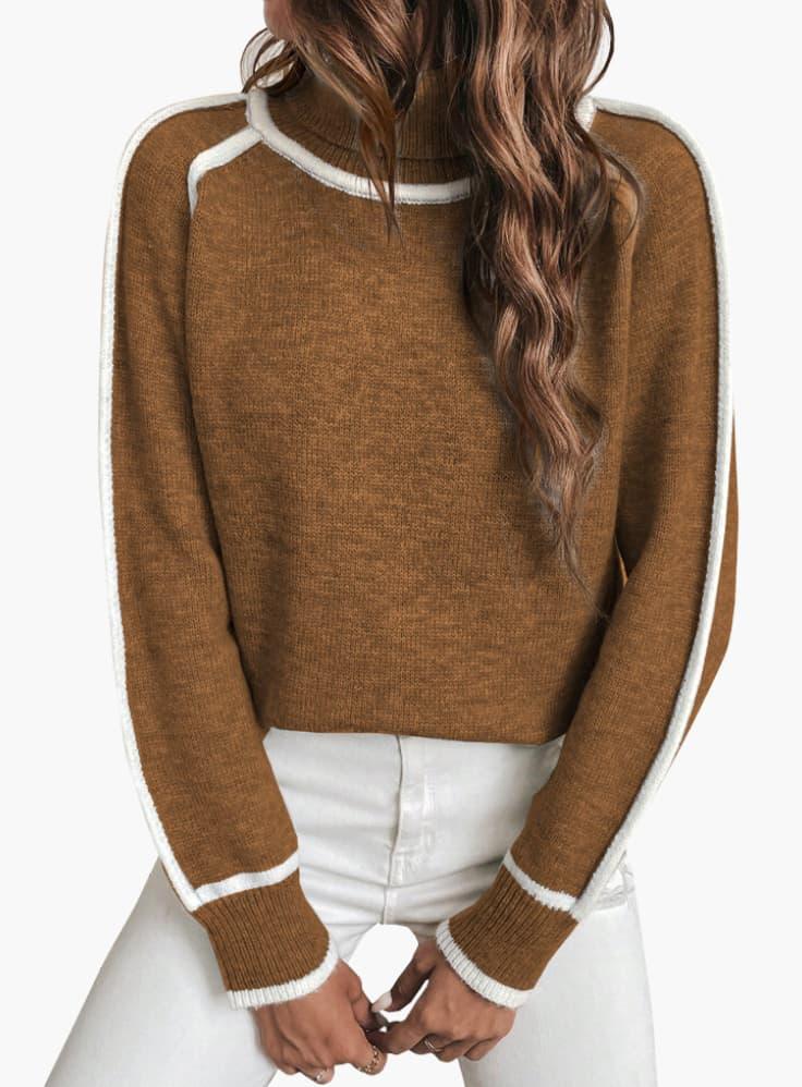 RUTH | Gerippter Rollkragenpullover