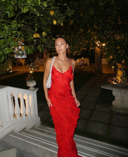 ZARA | Kleid mit Rüschen