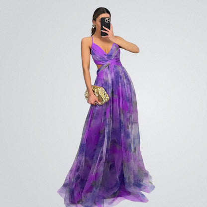 VERITY | Maxikleid mit Blumenprint