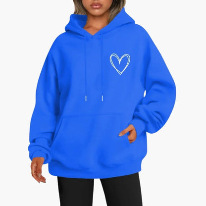 LOTTE | Kapuzensweatshirt mit Kängurutasche