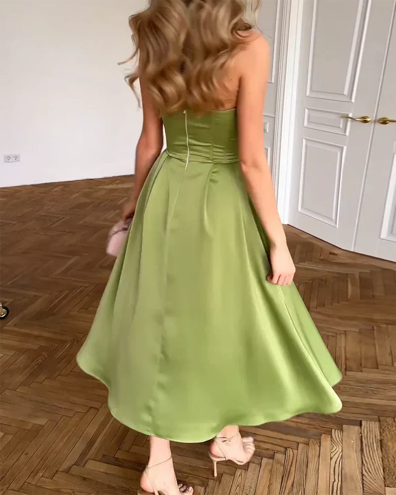 SABRINA | Trägerloses elegantes Kleid