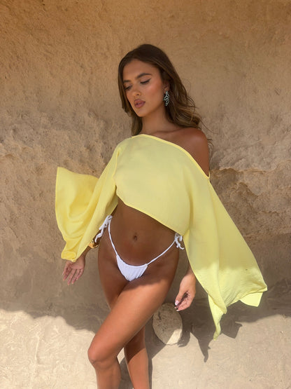 SAMARA | Zitronen-Sarong-Set