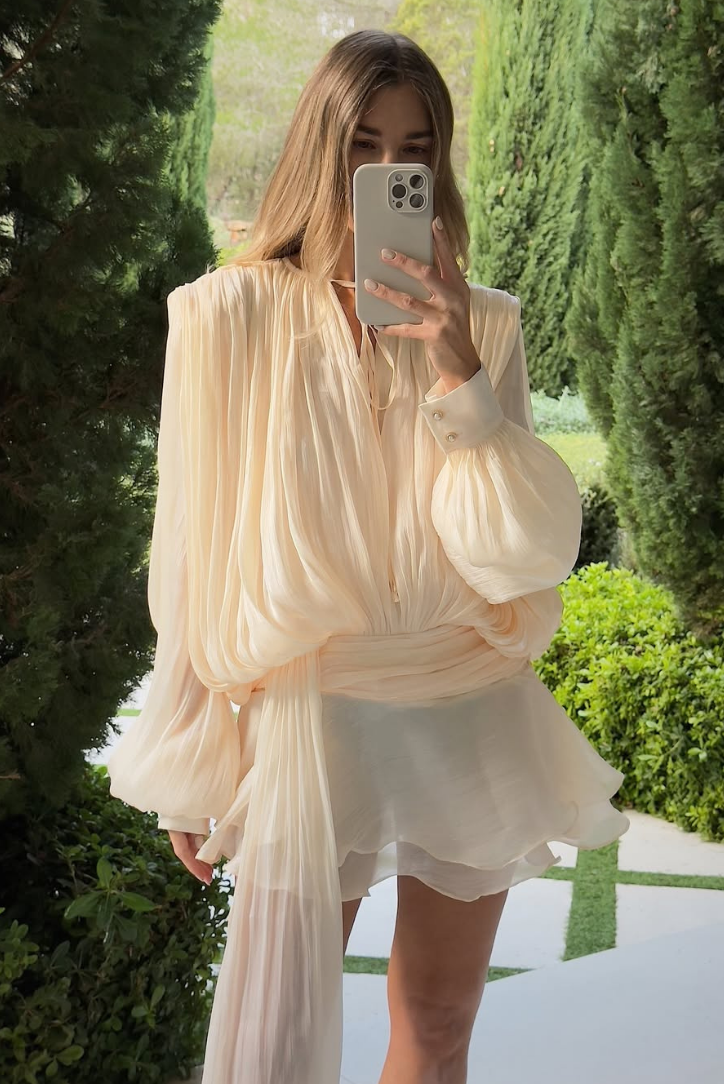 SYLVIE | Rüschen-Minikleid